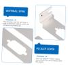 Angoily 20pcs Pci Slot Cover for Custom Hard Steel Pci Blank Bracket Vented Expansion Plate Heat Dissipation view 2