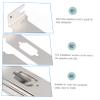Angoily 20pcs Pci Slot Cover for Custom Hard Steel Pci Blank Bracket Vented Expansion Plate Heat Dissipation view 4