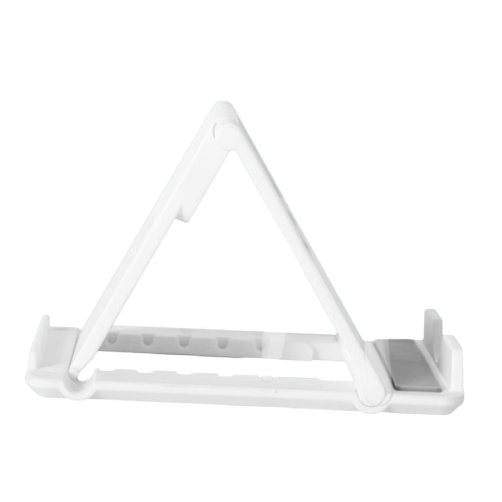 DOITOOL Creative Desktop Phone Holder Multi-Functional Stand for Smartphones and Tablets Plastic Bracket for Home Office and Study White