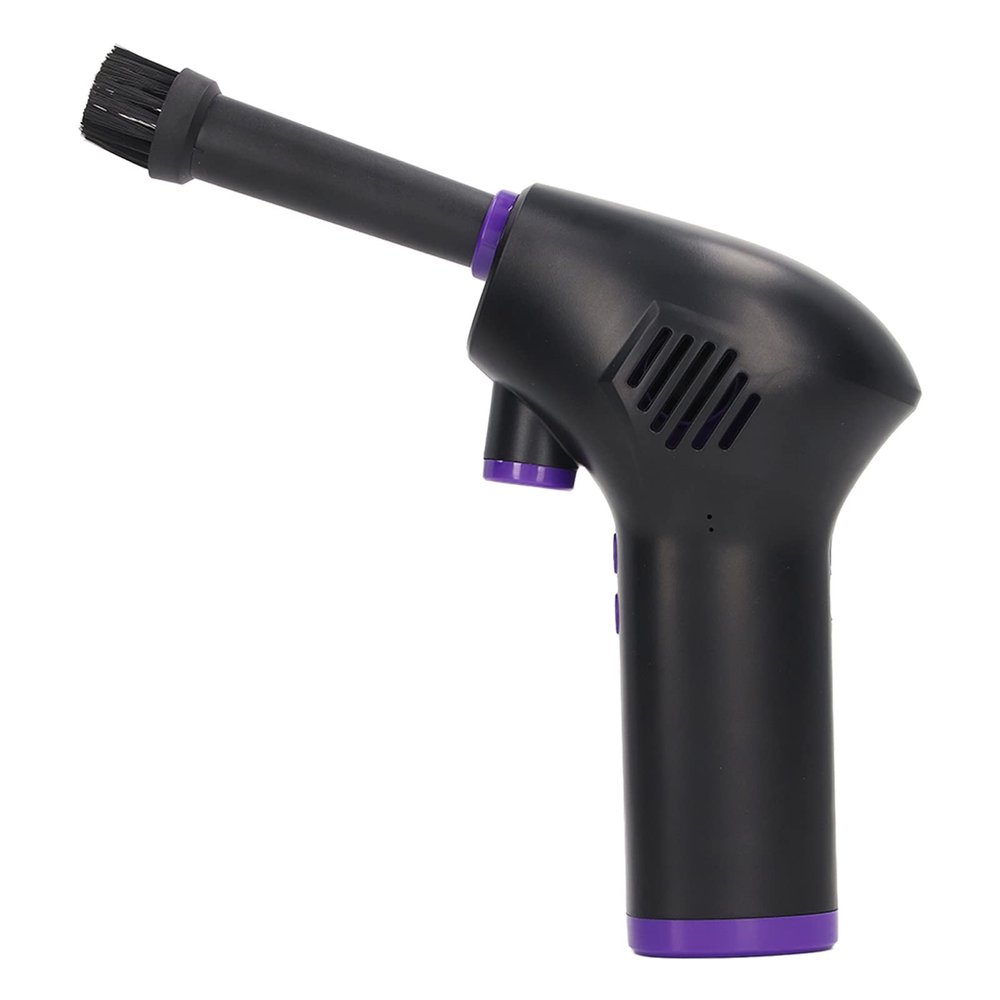 Electric Duster 45000RPM Powerful Blower Keyboard Cleaner Rechargeable Portable for Car Computer is to Be and Allowing to Carry Easily Various The Nozzle Enhances for (6000mAH)