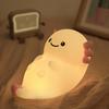 Bestfaith Cute White Axolotl Night Light, LED Squishy Night Lamp, Dimmable Timer Nursery Nightlight for Kids, Rechargeable Touch Lamp, Dorm Decor, Kids Funny Gifts(White Axolotl) view 1