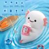 Bestfaith Cute White Axolotl Night Light, LED Squishy Night Lamp, Dimmable Timer Nursery Nightlight for Kids, Rechargeable Touch Lamp, Dorm Decor, Kids Funny Gifts(White Axolotl) view 2