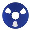 1/4 10.5 Inch Takeup Reel, 3 Holes Open Reel Audio Aluminum Alloy Takeup Reel for NAB Reel To Reel Tape Recorder Accessory, Empty Tape Reel for Recording, Long Play Analog view 1