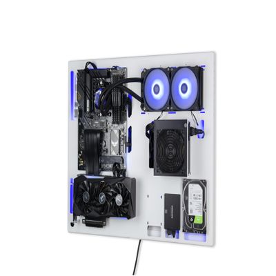 ABK Design, Wall Computer Case - Wall Mount Computer Case - Gaming PC Case - Wall Mount ATX Case - Wall PC Case for PC Gaming - Computer Cases for PC Computer - Pc Case