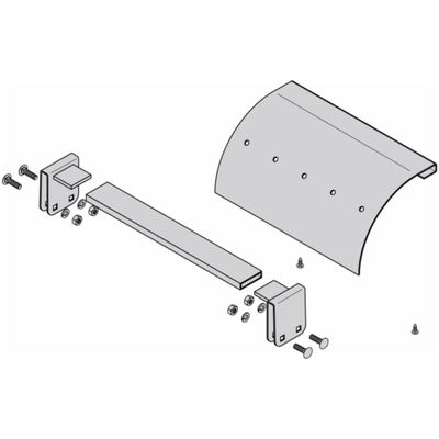 Eaton Electrical - Sb17drk24fb - Eaton B-line Series Runway Dropout Kit, Used to Insert an Extra Rung On Runway
