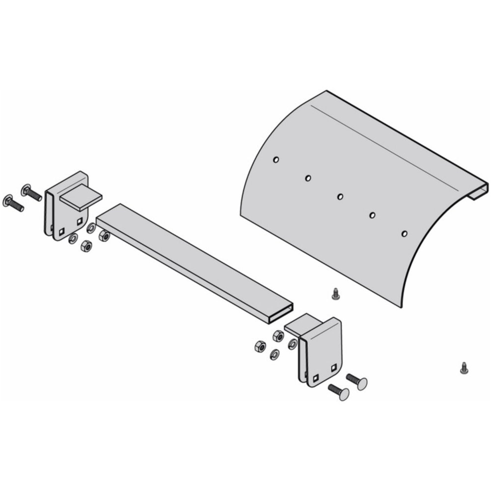 Eaton Electrical - Sb17drk24fb - Eaton B-line Series Runway Dropout Kit, Used to Insert an Extra Rung On Runway