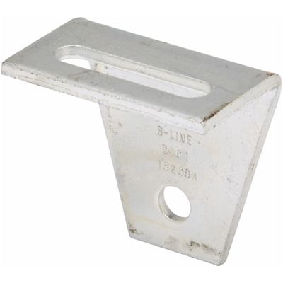 Eaton Electrical - B461zn - Eaton B-line Series Corner Angle, 3.5in H X 3.5in L X 1.62in W, Steel, Electro-Plated