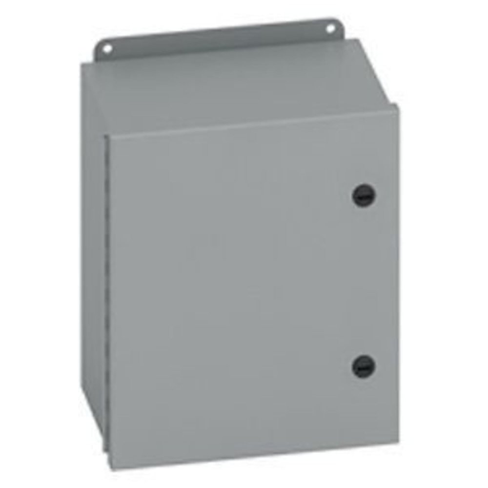 Eaton Electrical - 864-4qt - Eaton B-line Series Jic Panel Enclosure, 8in Height, 4in Length, 6in Width, Nema 4, Hinged