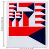 NEGNME 3 PCS Czech Republic Flag Sticker. Decal in Multiple Sizes 11.7 x 8.3 Inches (Blue red Czech Republic, Rectangle 11.7 x 8.3 Inches) view 3