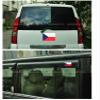 NEGNME 3 PCS Czech Republic Flag Sticker. Decal in Multiple Sizes 11.7 x 8.3 Inches (Blue red Czech Republic, Rectangle 11.7 x 8.3 Inches) view 4