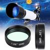 1.25 Inch UHC Light Pollution Filter, 31.7mm Telescope Lens for Astronomical Observation, Reduces Harmful City Light Interference, Sturdy Aluminum Alloy Material, International view 4