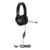 Egghead Premium Foldable Headset with Leatherette Ear Cushions, Adjustable Padded Headband, 360 Pivoting Uni-Directional Microphone, and 3.5mm Slim Barrel Plug, Pack of 10 view 1