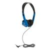 Egghead Classroom Stereo Headphones with Adjustable Headband, Leatherette Ear Cushions, and Tangle-Free Cord, Ideal for School, Library, or Group Use, Pack of 20 view 2
