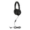 Egghead Audio Enhanced Deluxe Headphone with 40mm NdFeb Speakers, Leatherette Ear Cushions, Pivoting Earcups, Adjustable Headband, and Tangle-Free Cord, Pack of 10 view 1