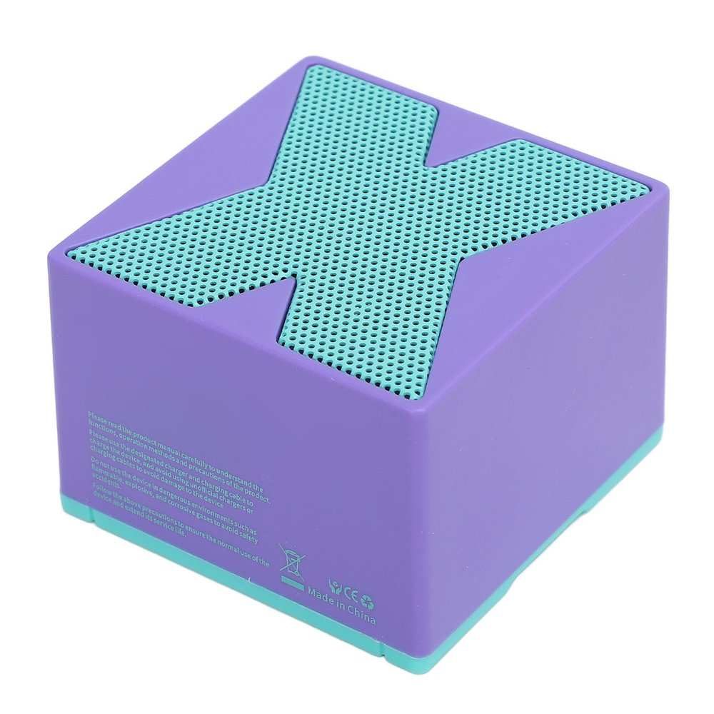 Bewinner Small Speaker, Metal ABS Mini Speaker IP54 Water Type C Charging for Travel (#2)