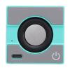 Bewinner Small Speaker, Metal ABS Mini Speaker IP54 Water Type C Charging for Travel (#2) view 2
