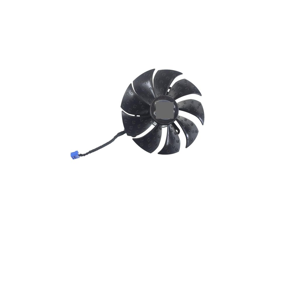 AYYDXRK 87MM PLD09220S12H T129215SU DC12V 0.55A 4Pin Graphics Card Fan Compatible with RTX 3070 3080 Ti 3090 FTW3 Ultra Gaming GPU Cooler(Blue Connector)