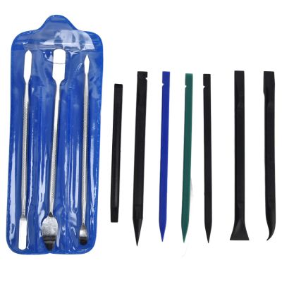 10Pcs Mobile Phone Pry Tool Professional Electronics Removal Kit Portable for Laptop Computer Users