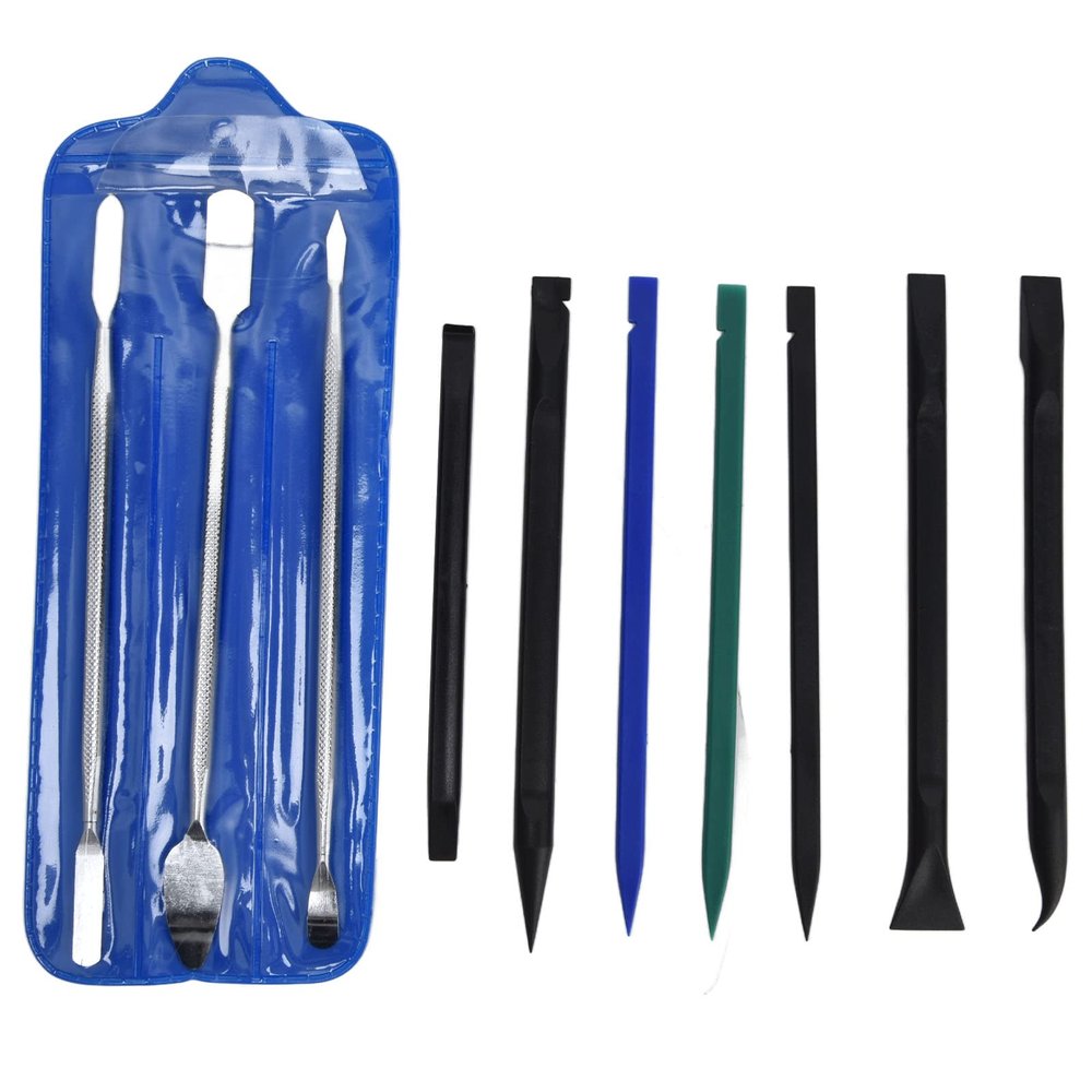 10Pcs Mobile Phone Pry Tool Professional Electronics Removal Kit Portable for Laptop Computer Users