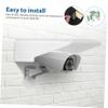 DirectNine Basics Universal Outdoor Camera Rain Cover Security Camera Shield Covers Durable Plastic view 3