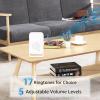 NineLeaf Outdoor Door Sensor Waterproof,Waterproof Door Alarm,Motion Sensor Outdoor,4 LED Lights,17 Voices, 8 Doorbells,IP64,918ft Transmission,Suitable for Home,Warehouses,Offices,Classroom,5PK view 4