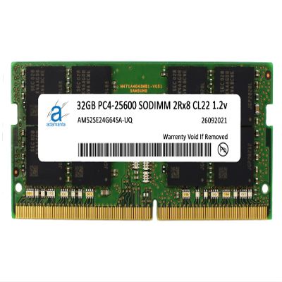 Adamanta 32GB (1x32GB) Compatible for ASUS Vivobook S 14 Flip OLED TN3402, TN3402QA Laptop DDR4 3200MHz PC4-25600 SODIMM 2Rx8 CL22 1.2v Notebook Memory Module Upgrade RAM