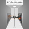 360 Degree Rotating Frame LCD TV Floor Stand, Rotating Partition Wall Shelf for 12-27 Inch TV, Rotating Base Rotating TV Cabinet for 2 Screens(67-82cm) view 4