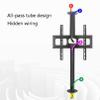 360 Degree Rotating Frame Floor Stand - LCD TV Floor Stand, Partition Wall Rotating Rack Rotating TV Cabinet Rotating Base, 32-55inch LED Screen Display(88-114cm) view 3