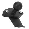 Bognajin Dashboard GPS Back Mount, Anti Shake Handheld GPS Clip Holder with 1 Inch Ball, for Motorcycles, Off Road Cars, Full Range Motion, Nylon and Aluminum Material view 2