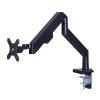 DFEDHF Monitor Mount Adjustable Bracket, Height Adjustable Tilt and Swivel Monitor Arm, Ergonomic Monitor Stands Fits 17-32in Flat and Curved Screens, VESA 75x75/100x100mm(Black) view 1