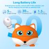COOTIMOCK Kids True Wireless Earbuds, 85dB Volume Limited, Fox view 4