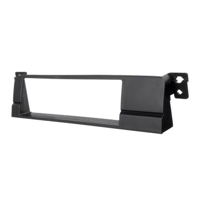 ZYRIOUV 1 Din Radio Fascia Adaptor Panel Compatible with 3 Series E46 1998-2005 CD DVD Stereo Frame Installation Kit Central Control Accessories