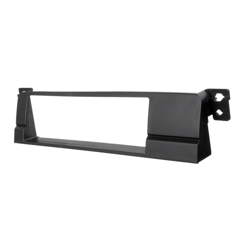 ZYRIOUV 1 Din Radio Fascia Adaptor Panel Compatible with 3 Series E46 1998-2005 CD DVD Stereo Frame Installation Kit Central Control Accessories
