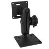 1.5 Inch Heavy Duty Double Ball Mount with Dual Socket Arm, C Size Ball Adapter for Fish Finder, Tablet, Smartphones Anti Theft Design, Marine Grade Aluminum Material view 3