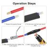 0 Gauge Wire Coupler Terminals Stereo Car Metal Terminals Butt Connector For 0-2 Gauge Wire With Wrench Screw view 4