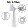 SamIdea Universal Aluminum Alloy Long Arm Security Camera Wall Mount Bracket | Adjustable Angle Wall & Ceiling Mount for PTZ, Dome & Surveillance Cameras, Includes Mounting Screws & Warning Sticker view 4