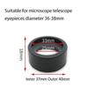 JOEBO Microscope Kit 1pair 28-36mm Various Rubber Eyepiece Eye Shields Eye Cups Guards Binoculars Microscope Telescope Eye Cups Microscope Lens Adapters(37mm-40mm) view 2