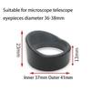 JOEBO Microscope Kit 1pair 28-36mm Various Rubber Eyepiece Eye Shields Eye Cups Guards Binoculars Microscope Telescope Eye Cups Microscope Lens Adapters(37mm-41mm) view 2