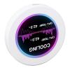 2.1in Round IPS LCD Display, 360 Degree Rotatable Watercooler Screen, 480x480 Resolution, White PC Replacement Part with Type C and PH Ports view 3