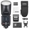 Godox V100N Flash Godox V100 for Nikon, 100Ws TTL Speedlite HSS 1/8000S, 70 Full Power Flashes, Touchscreen Control, 2.4G Wireless X System, Shoe-Mount Flash for Nikon Camera view 1