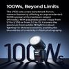 Godox V100N Flash Godox V100 for Nikon, 100Ws TTL Speedlite HSS 1/8000S, 70 Full Power Flashes, Touchscreen Control, 2.4G Wireless X System, Shoe-Mount Flash for Nikon Camera view 2