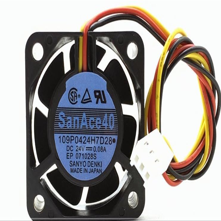 109P0424H7D28 24V 0.08A 4015 4CM Inverter Cooling Fan for 109P0424H7D28 3-Wire Fan