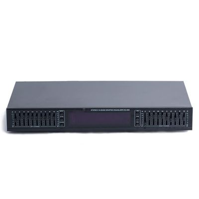 8KLANMMQ Equalizer HiFi Home 20-Segment Stereo High-Sound Bass Adjustment EQ Balanced Tuner Power Amplifier Dedicated Equalizer
