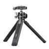 8KLANMMQ Camera Video Vlog Kit Camera Tripod Quick Release BallHead 2.5KG Payload with Rotatable Cold Shoe 1/4-inch Interface (Color : Black) view 1