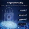 8KLANMMQ Fingerprint Padlock Smart Electronic Lock Small Lock Household Password Lock Padlock Cabinet Lock view 2