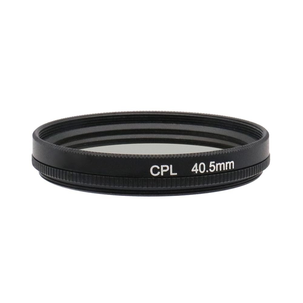 37/39/40.5/43/46/49/52/55/58/62/67/72/77/82/86/95/105mm Circular Polarizer Filter CPL Filter Polarizing Filter with HD Optical Glass (40.5mm)