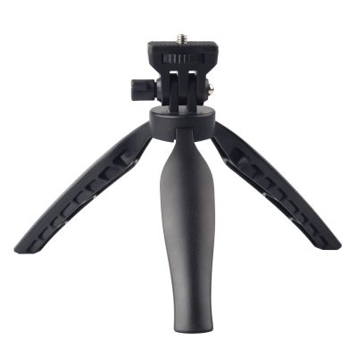 8KLANMMQ Video tripode DSLR Camera Tripod for Phone 180 Foldable with Universal 1/4-inch Interface PhotograpAccessories (Color : Black)