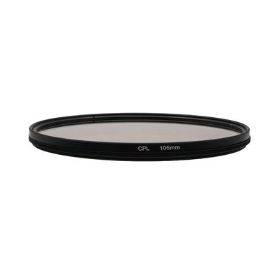 37/39/40.5/43/46/49/52/55/58/62/67/72/77/82/86/95/105mm Circular Polarizer Filter CPL Filter Polarizing Filter with HD Optical Glass (105mm)