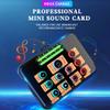 8KLANMMQ Mini Voice Changer Mobile Phone TER Professiol Sound Card Voice Changer for Game Record Live Broadcast Chat Outdoor view 4