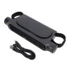 Car Seat Cooling Fan USB Bladeless Angle 3 Speeds Adjustable Quiet Car Headrest Fan for Outdoor Travel (Black) view 1